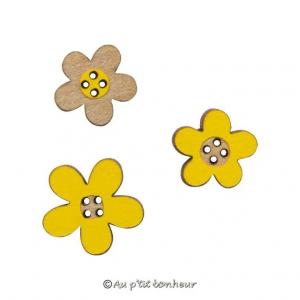 Assortiment petites fleurs jaunes blf147 082