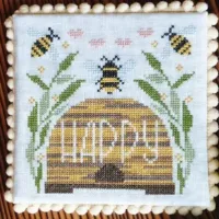 Bee happy series 5 springtime cottage garden samplings