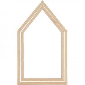 Cadre a broder decoratif maison grand modele 16 x 27 cm 100178