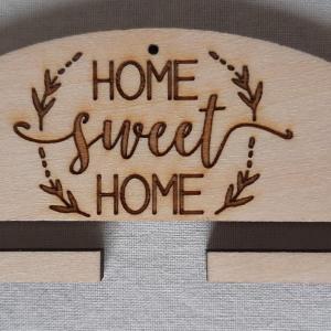 Cintre en bois home sweet home 10 ou 20 cm 