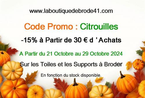 Code promo citrouilles 2024