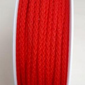 Cordon coton rouge 4mm 1