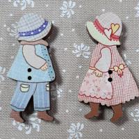 Couple sunbonnet en 36 atelier bonheur du jour