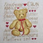 Fiche de broderie tendresse n 928 au fil de martine