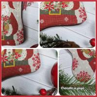 Ho ho ho christmas stocking fiche ou kit de point de croix crocette a gogo6