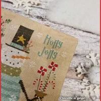 Holly jolly fiche ou kit de point de croix crocette a gogo 3