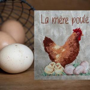 La mere poule n 1134 au fil de martine