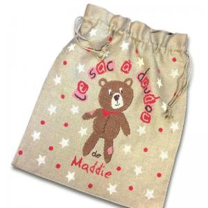 Le sac a doudou b031 garcon lilipoints fiche broderie