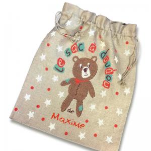 Le sac a doudou b031 garcon lilipoints