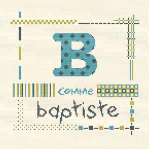 Comme une 'autre' lettre (Garçon) PC005 Lilipoints