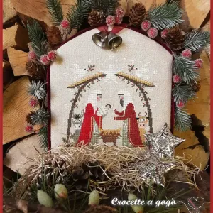 Nativity collection 2 fiche de point de croix crocette a gogo 1