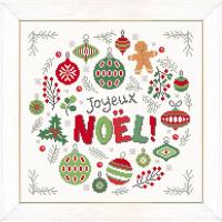 Noel etoiles argentees n046 fiche ou kits de points de croix lilipoints1