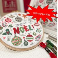 Noel etoiles argentees n046 fiche ou kits de points de croix lilipoints5