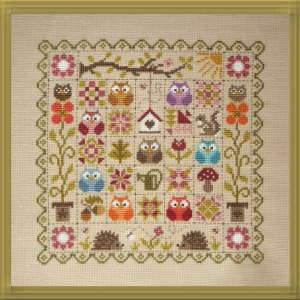 Patchwork aux Chouettes FT66 Jardin Privé