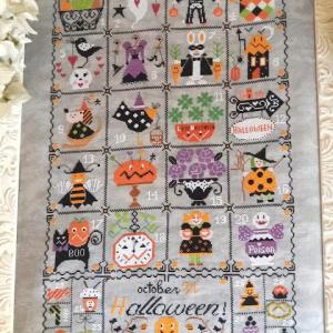 Shabby halloween calendar cuore e batticuore 0