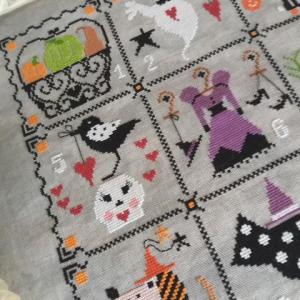 Shabby halloween calendar cuore e batticuore 0