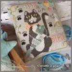 The little cat crocette a gogo fiche broderie