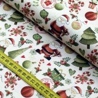 Tissu patchwork noel fuxicos e fricotes nat014 3