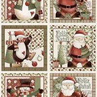 Tissu patchwork noel fuxicos e fricotes nat018 1