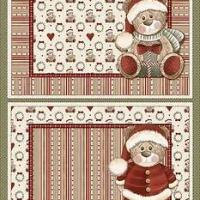 Tissu patchwork noel fuxicos e fricotes panneau menu ffmeu026