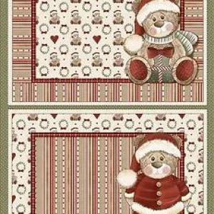 Tissu patchwork noel fuxicos e fricotes panneau menu ffmeu026