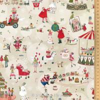 Tissu patchwork noel magasin de jouets 3523 954 acufactum