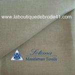 Toile a broder sotema lin 20l 15 fils naturel greggio