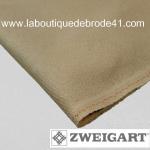 Toile a broder zweigart aida 5 4 pts 3706 mushroom 310